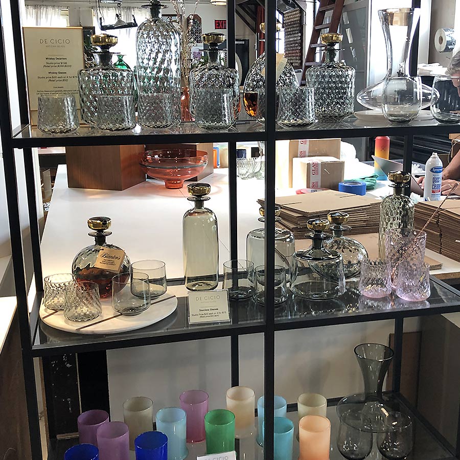 Find DeCicio Artisan Glass at Made In Washington Gift Stores