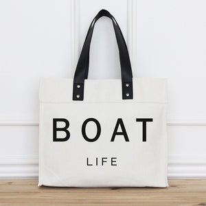 Porter Lane Home Boat Life Market Tote | Made In Washington | Local Gifts For Ocean Lovers