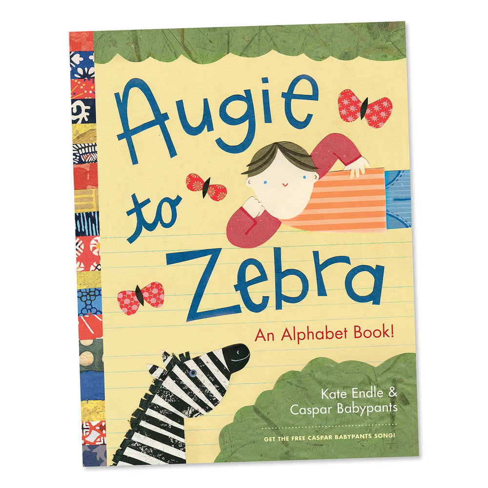 Augie to Zebra Book | Casper Babypants Kate Endle | Made In Washington | Children's Books | PNW Gifts