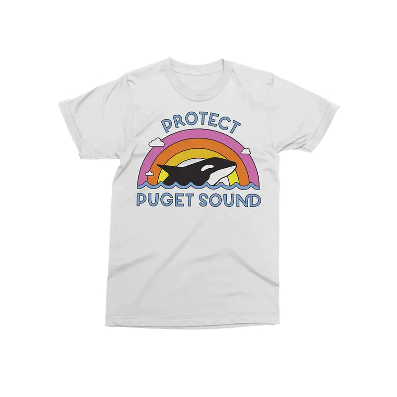 Seattle Viaduct Protect Puget Sound T Shirt | Made in Washington | Locally Designed and Printed Tee