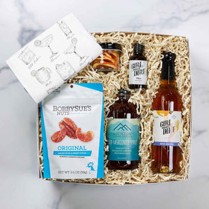 Cocktail Hour Gift Set | Made In Washington | Home Bartender Gifts | Local Old Fashioned Cocktail Mixers Kit | Pacific northwest Gifts
