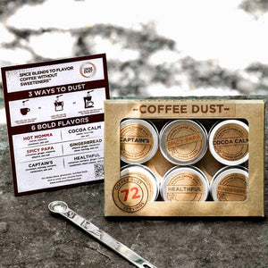 Vashon Island Coffee Dusts | Made In Washington | Coffee Enhancers | Spiced Coffees