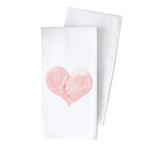 Porter Lane Home Love Heart Tea Towel | Made In Washington | Local Valentine Gifts
