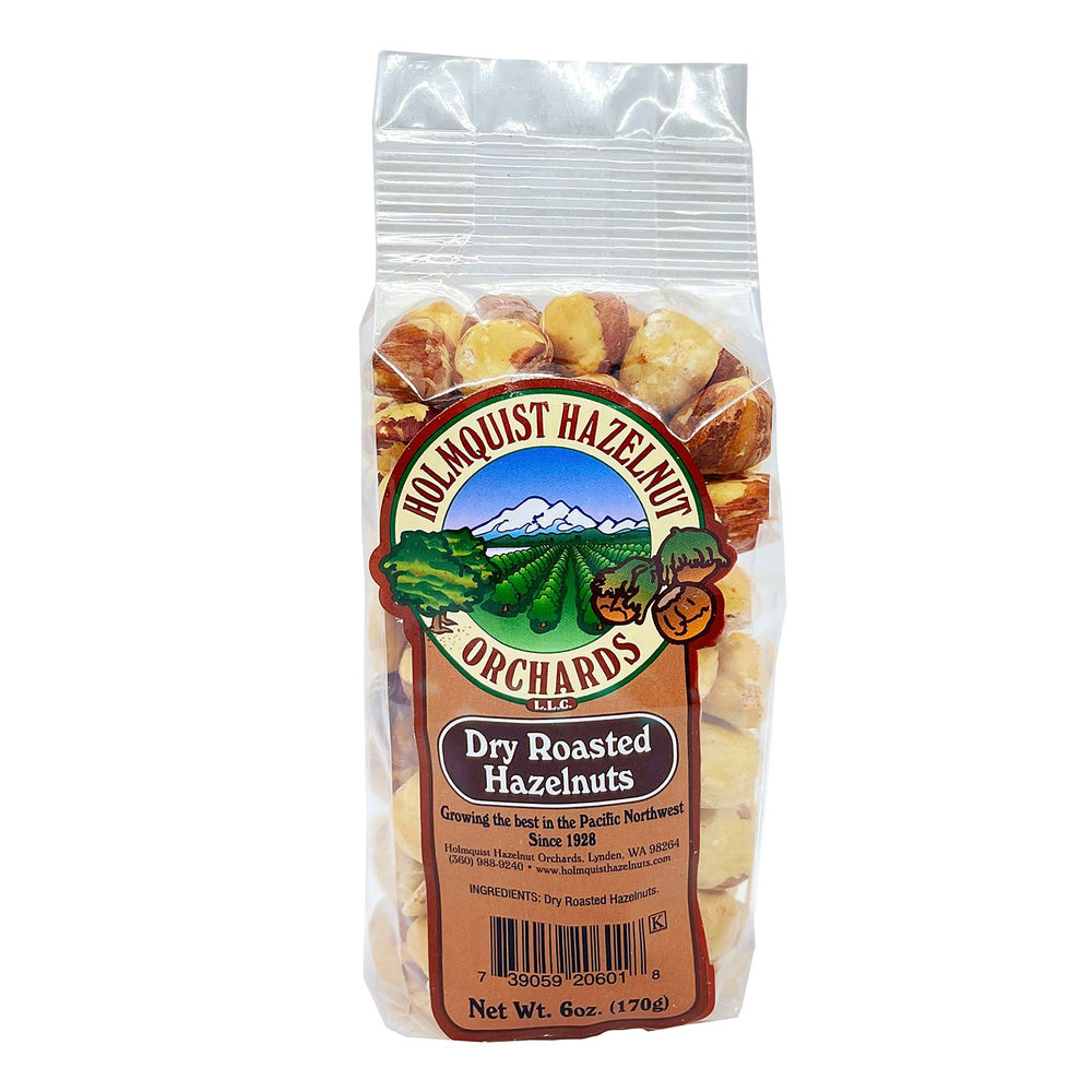 Holmquist Dry Roasted Hazelnuts | Made In Washington | Local Filberts From Lynden, Washington