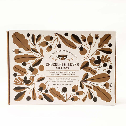 Flying Bird Botanicals Chocolate Lover Gift Box | Made In Washington