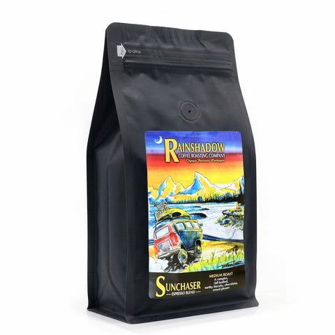 Sunchaser Decaf Espresso by Rainshadow | Made In Washington