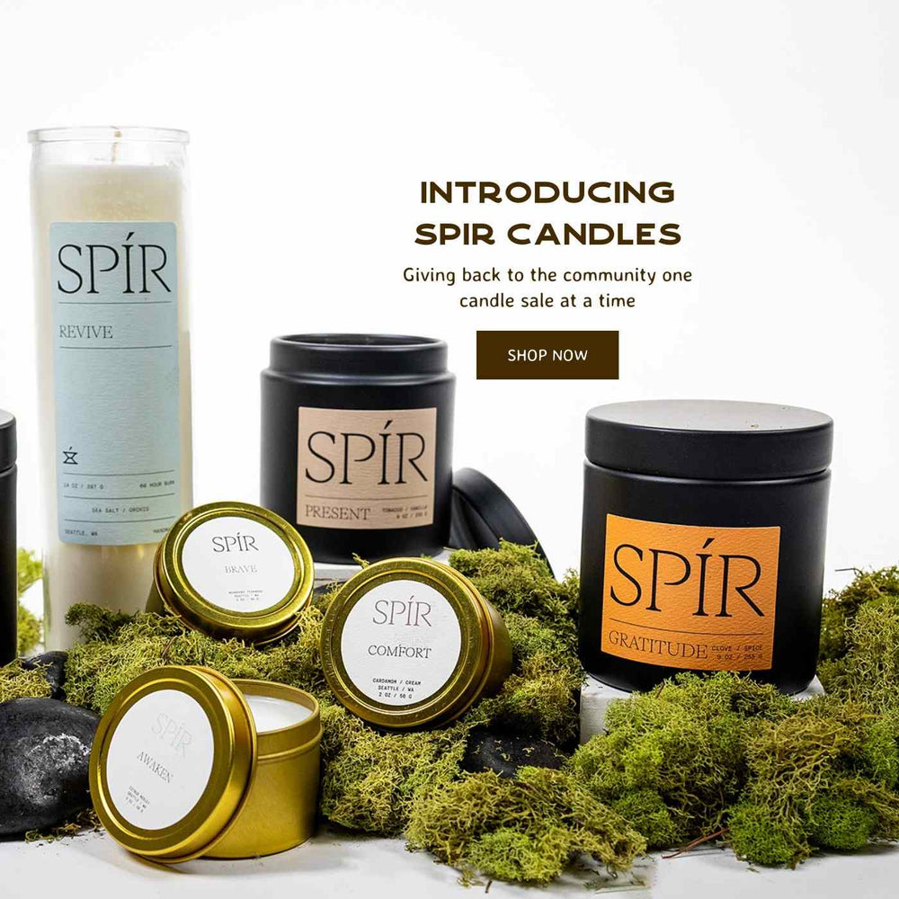 Spir Candles | Made In Washington | Giving Back To The Community