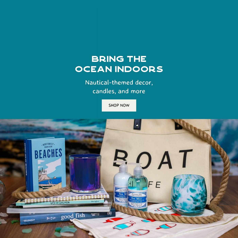Bring the Ocean indoors | Nautical Themed Items | Made In Washington