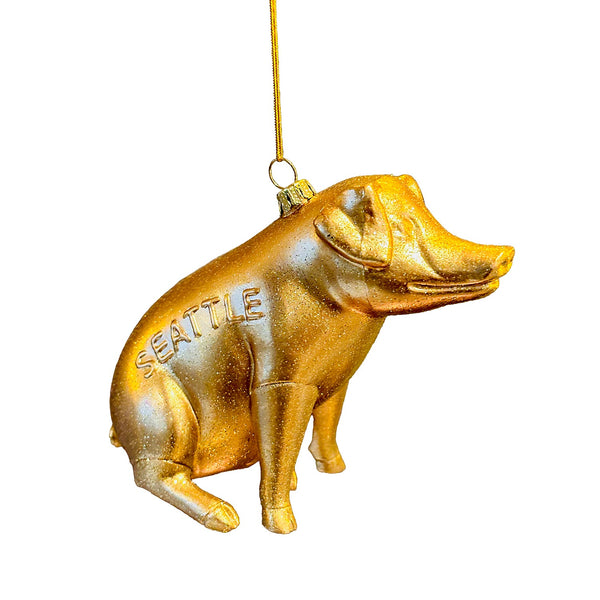 Glass Eye Studio - Billie The Ornament Pike Place Market Mascot #2 | S