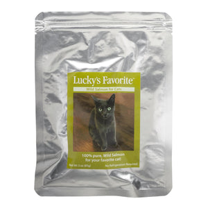 Lucky's Favorite Wild Salmon Cat Treat | Made In Washington Pet Treat