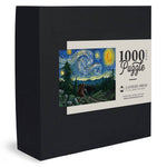 Lantern Press Jigsaw Puzzle Bigfoot in a Starry Night | Made In Washington