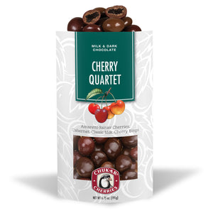 Chukar Cherries | Made In Washington | Chocolate Covered Cherries Quartet