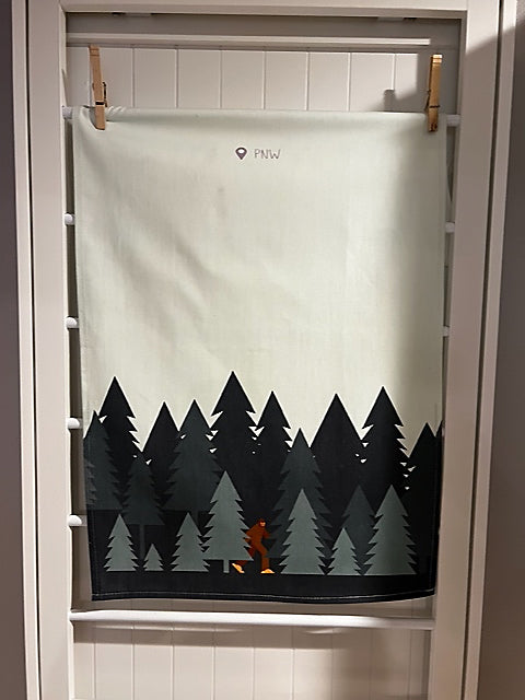 Buzzy - Big Foot PNW Kitchen Towel | Made In Washington | Dish Towels