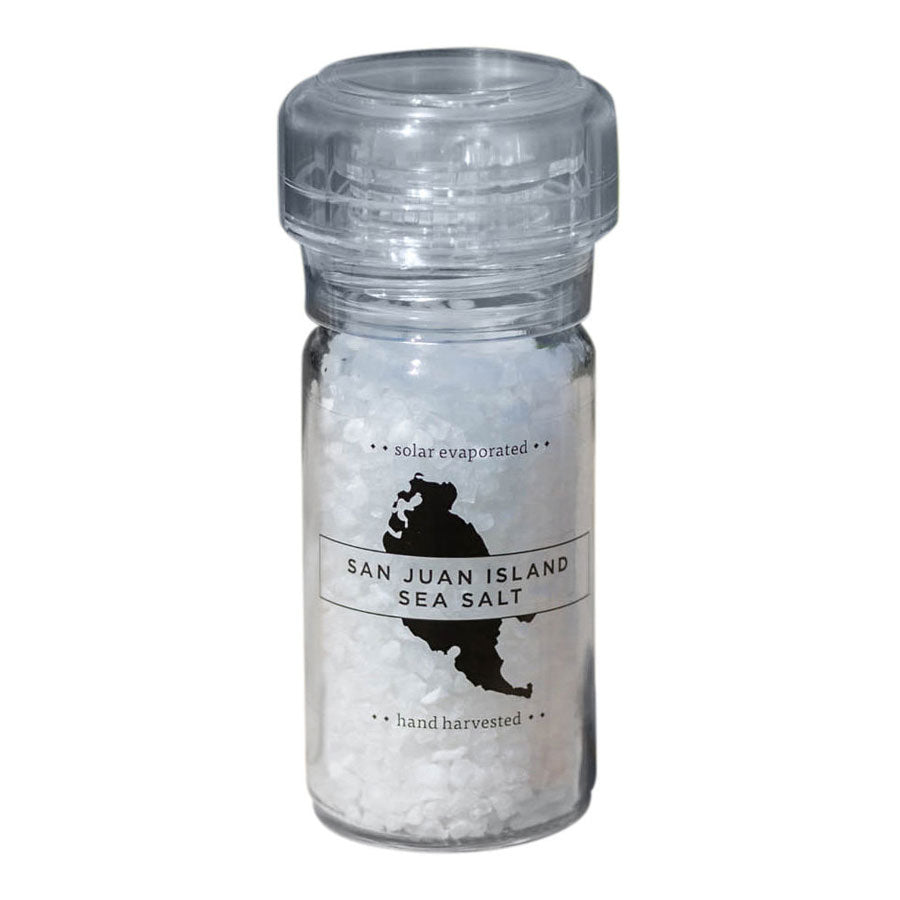 San Juan Island Sea Salt Natural Salt Grinder Gourmet Food Gifts WA