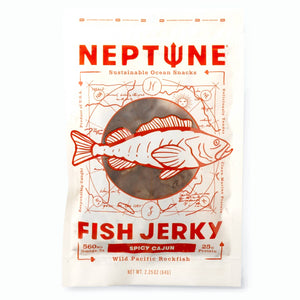 Neptune Spicy Cajun Fish Jerky | Made In Washington Food Gifts