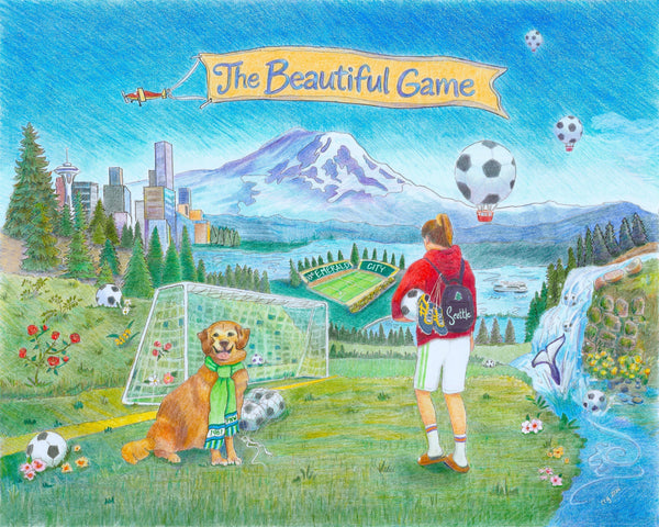 THE EMERALD CITY. THE BEAUTIFUL GAME.   Seattle's Storied Soccer History