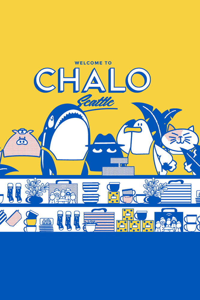 Chalo Seattle | Made In Washington | Whimsical Travel Gifts by Chalo