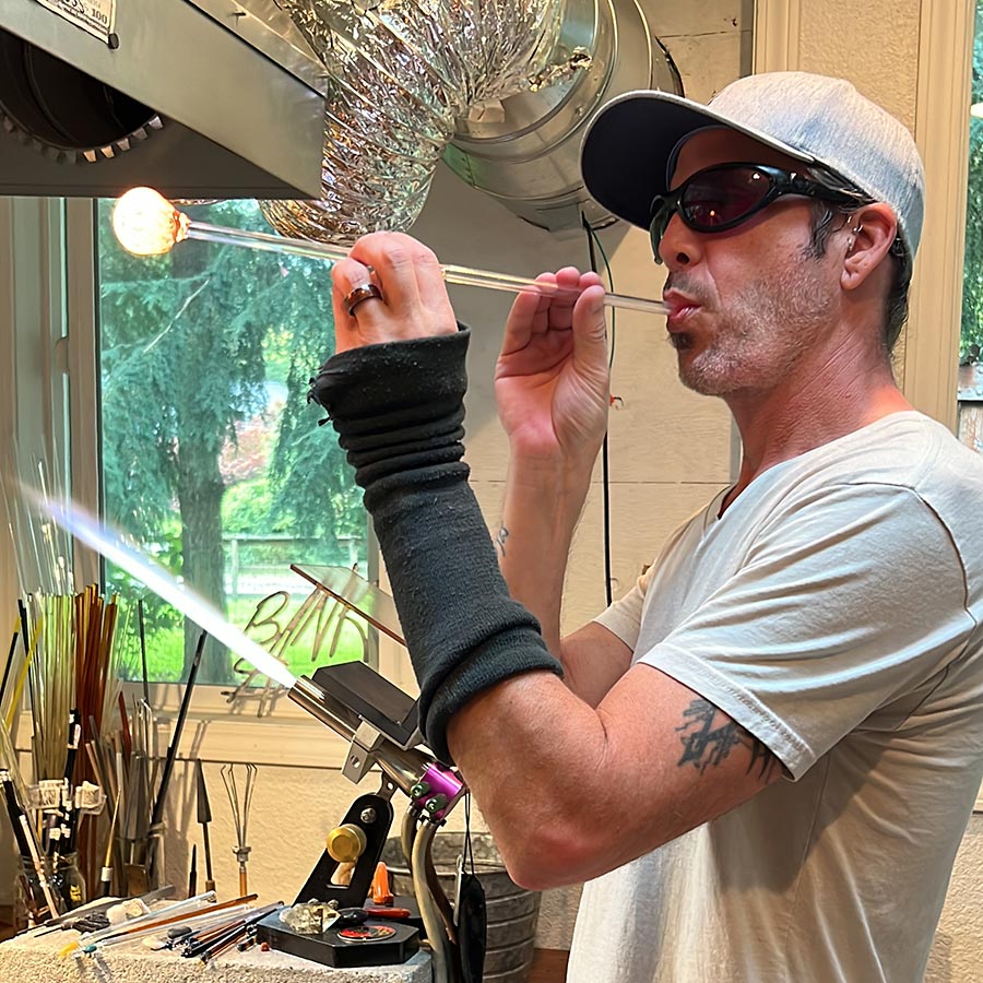 Robert Bank Glass | Made In Washington | Blown Glass and Hot Formed Glass Gifts From The Pacific Northwest