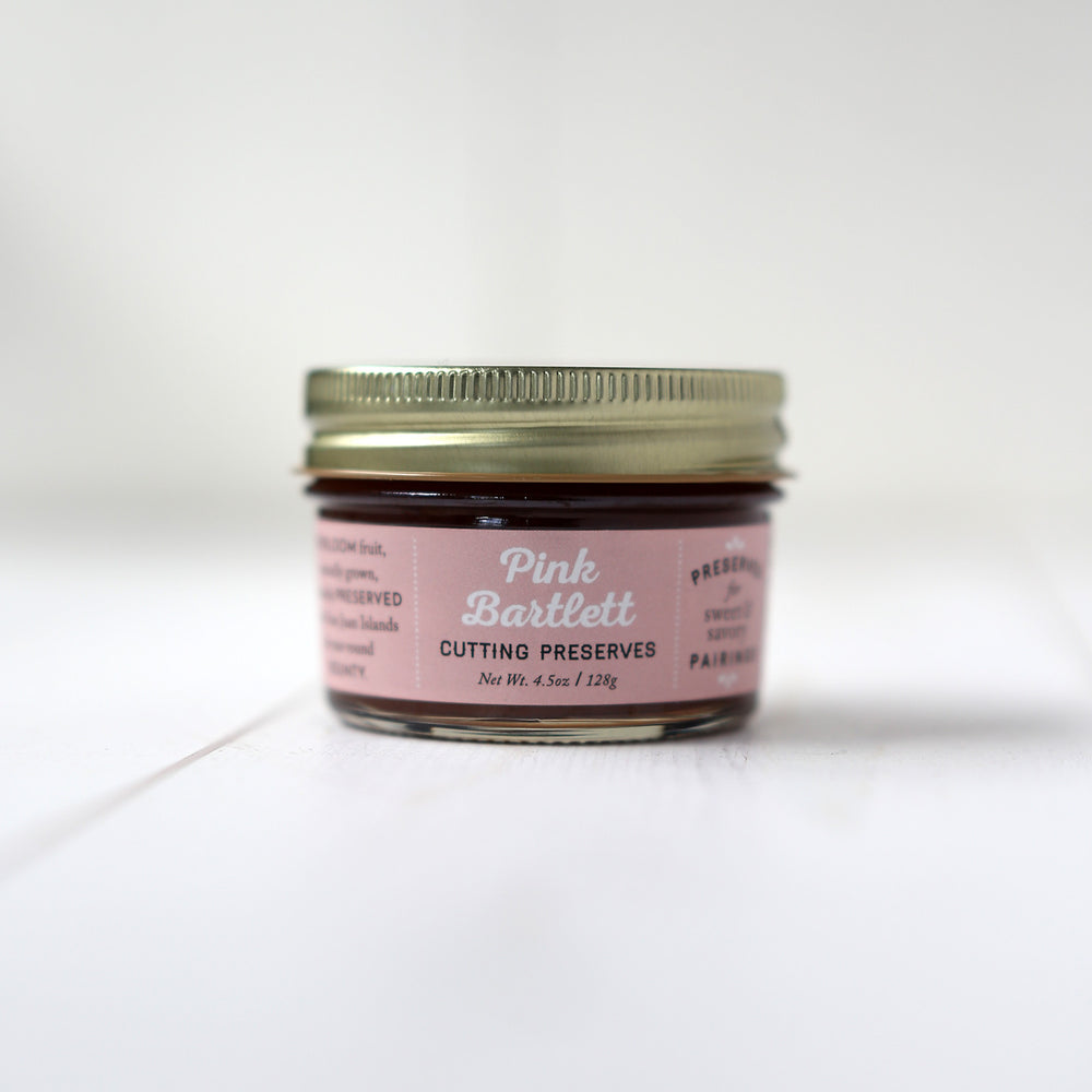 Girl Meets Dirt Pink Bartlett Cutting Preserves | Made In Washington | Made In Washington