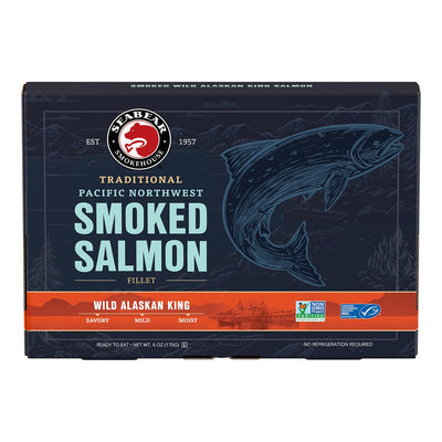 Smoked Wild King Salmon 6oz