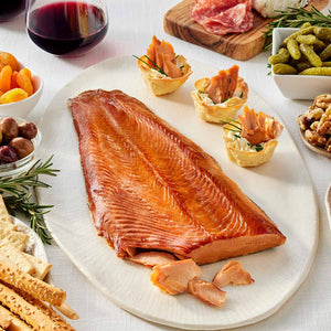 SeaBear Smoked Wild Salmon Fillet Trio | Made In Washington | Seafood Gifts From The Pacific Northwest | King Salmon Gifts For Seafood Lovers