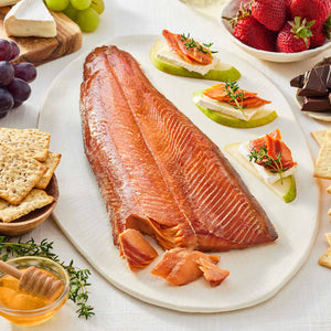 SeaBear Smoked Wild Salmon Fillet Trio | Made In Washington | Seafood Gifts From The Pacific Northwest | Smoked Sockeye Gifts For Seafood Lovers