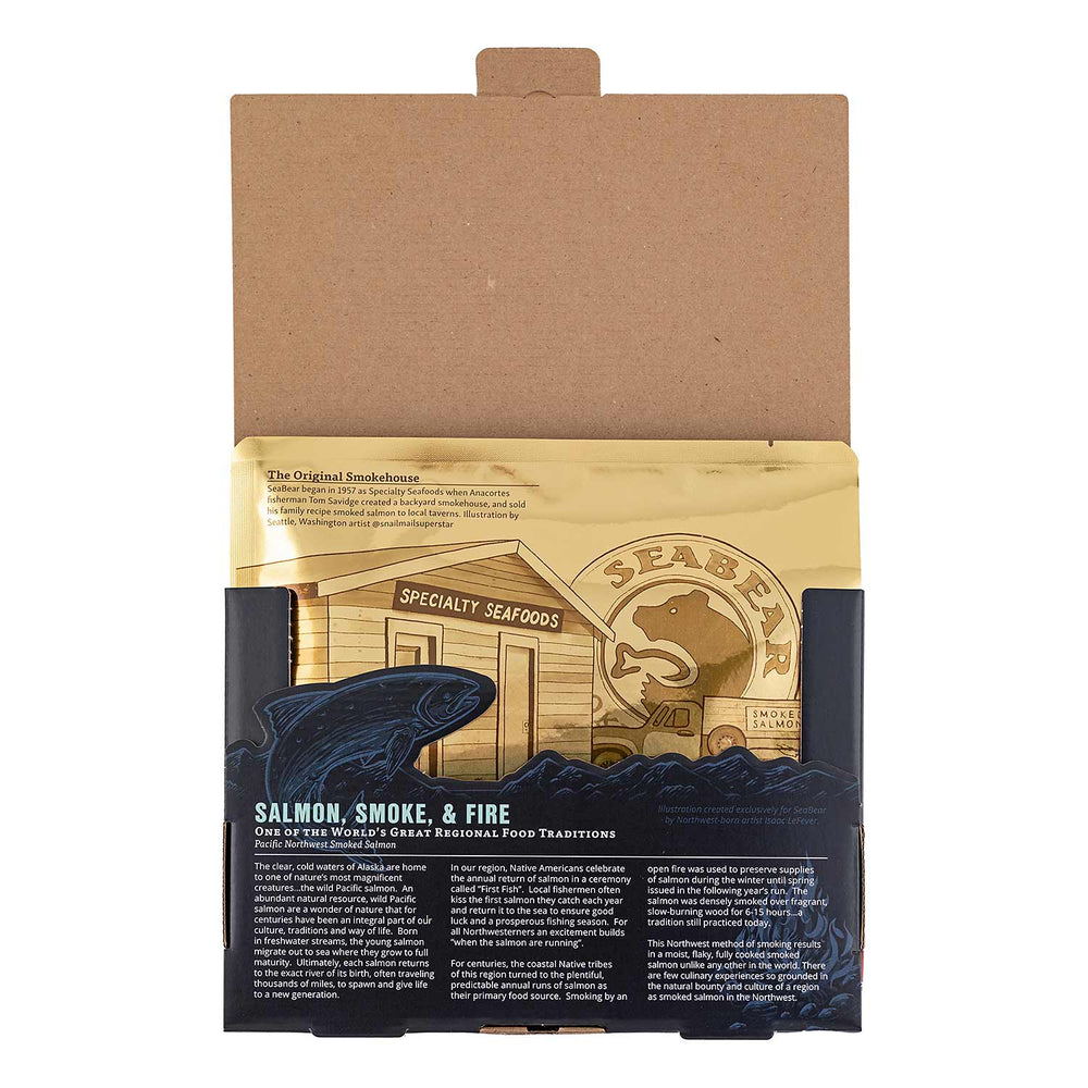SeaBear's Seattle Smoked Wild Sockeye Salmon | Made In Washington | Anacortes | Shop Local Gifts