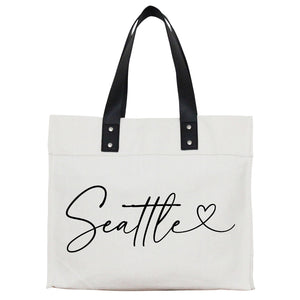 Porter Lane Home Seattle City Love Travel Totes | Made In Washington | Local Gifts