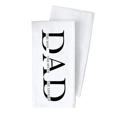 Dad The Man The Myth The Legend Tea Towel