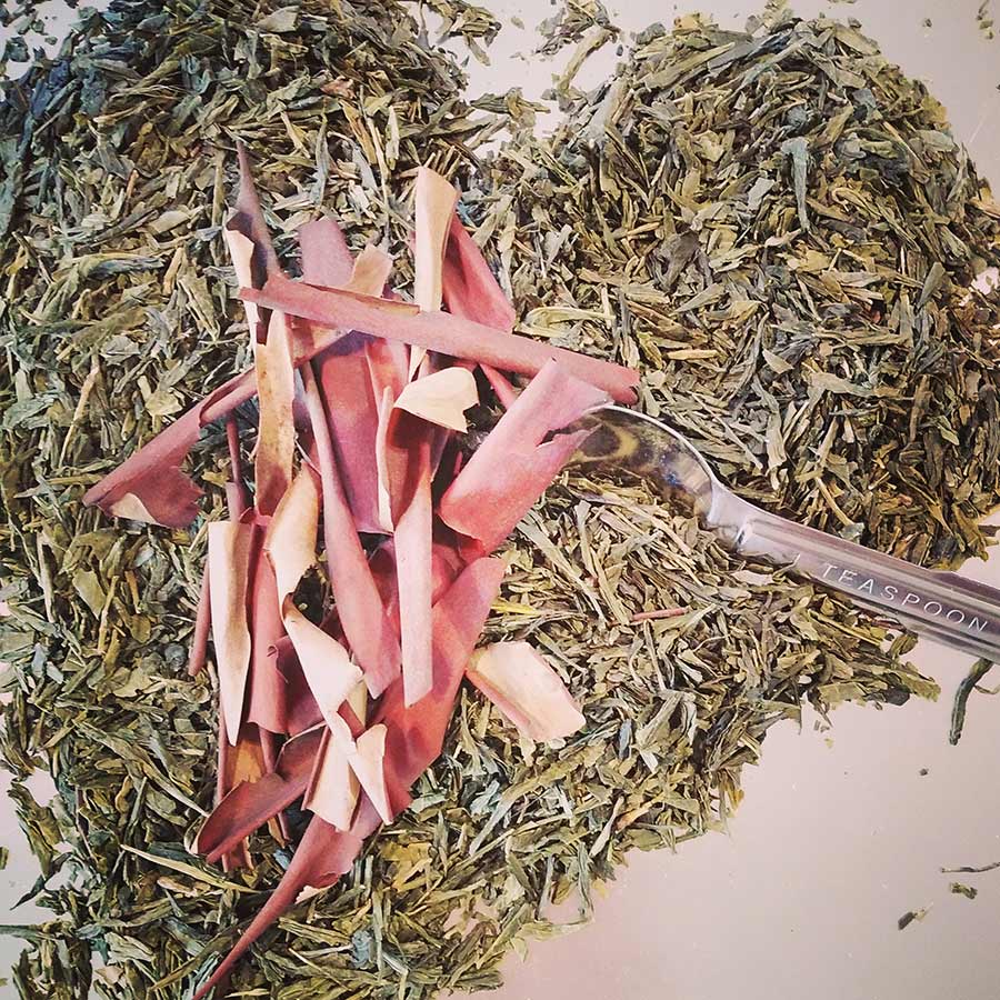 Inspired Earth Botanicals Madrona Sencha Tea | Made In Washington | Tea From Friday Harbor Washington
