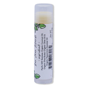 
            
                Load image into Gallery viewer, Inspired Earth Peppermint Tea Beeswax Lip Balm | Made In Washington | Artisan Made Chap Stick
            
        