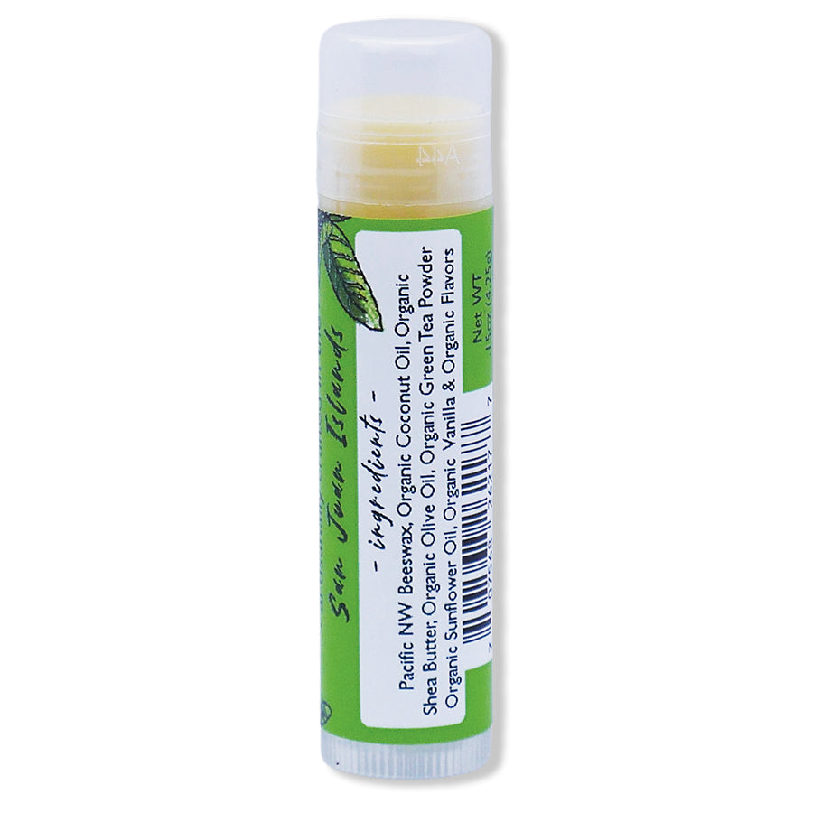 Inspired Earth Green Tea Lip Balm | Made In Washington | Beeswax Balms | Locally Made Chap Stick