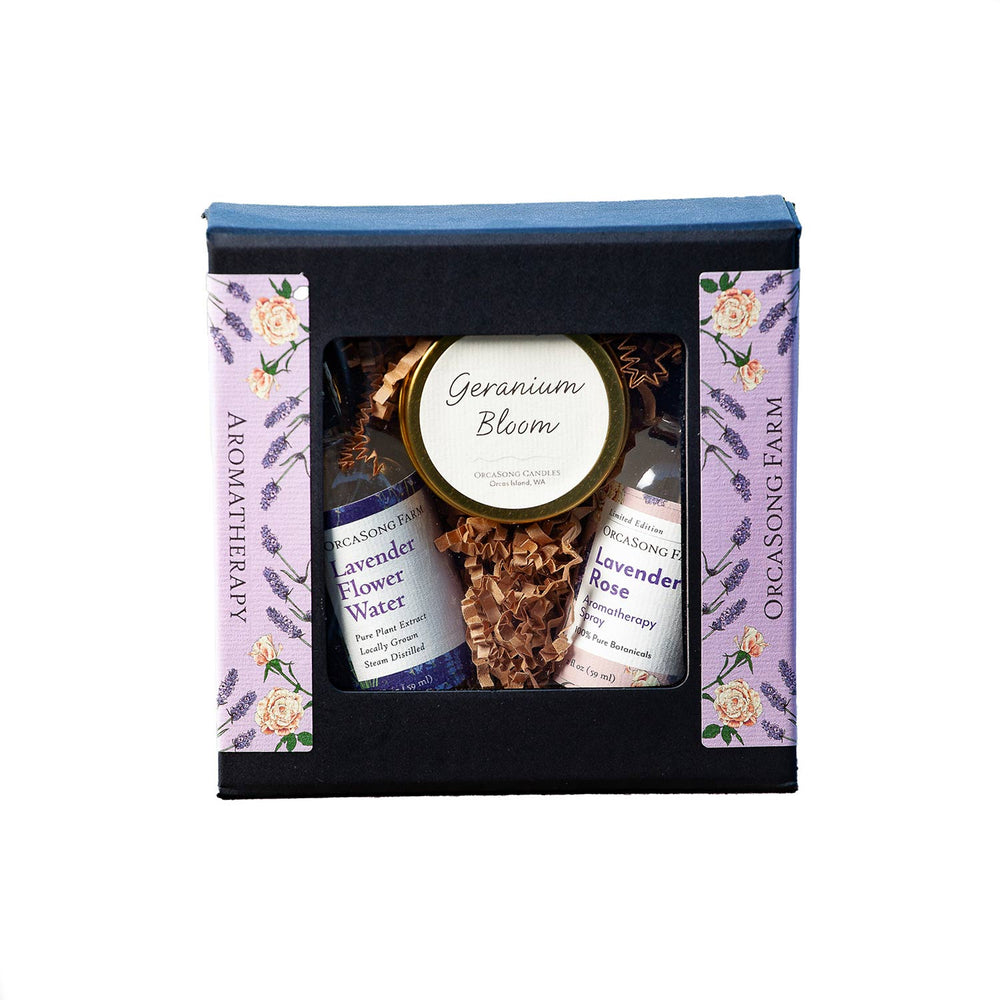 Floral Scents Aromatherapy Gift Box | Made In Washington | Local Bath & Body Gifts | Made on Orcas Island