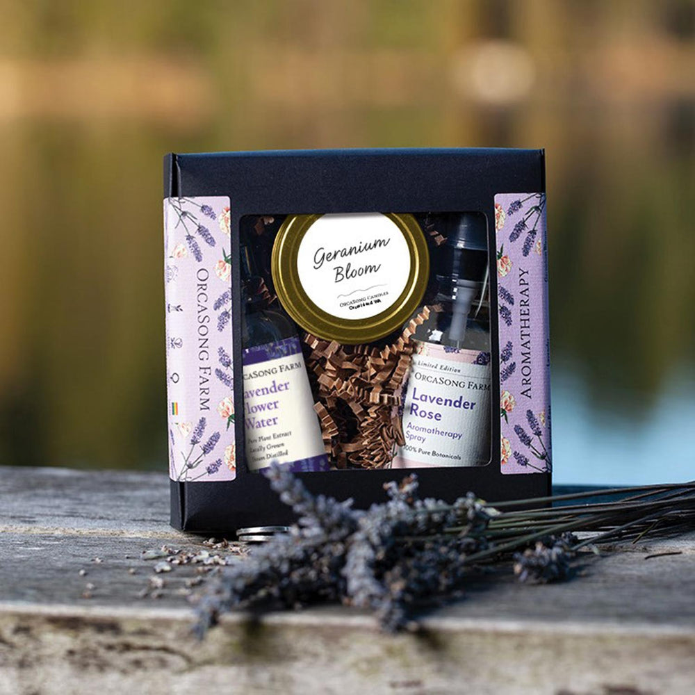 Floral Scents Aromatherapy Gift Box | Made In Washington | Local Bath & Body Gifts | Made on Orcas Island