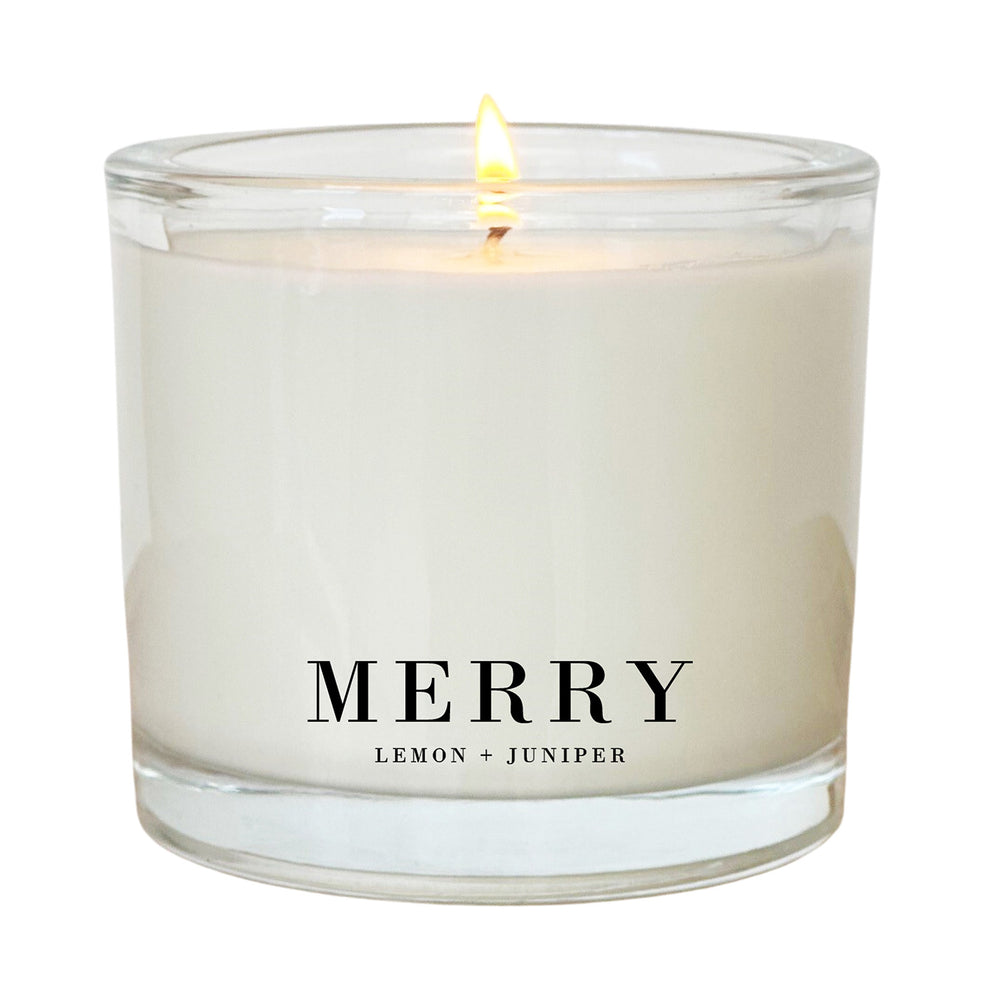 Porter Lane Home Merry Candle | Made In Washington | Mukilteo Local Gifts