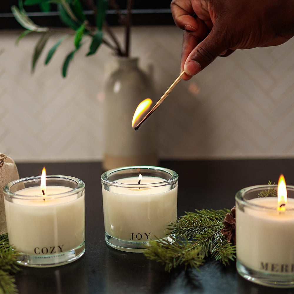 Porter Lane Home Joy Candle | Made In Washington | Locally Made Candles | Holiday Home Fragrances