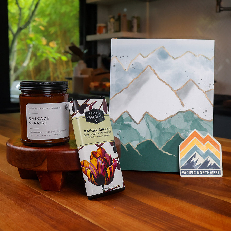 Take Me To The Mountains Gift Box | Made In Washington | Trekking Gift | Gifts For Mountain Lovers