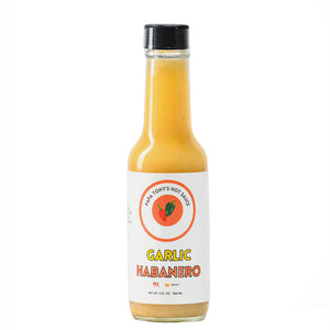 Papa Tony's Garlic Habanero Hot Sauce | Made In Washington | Spicy Condiments | Locally Made Sauces