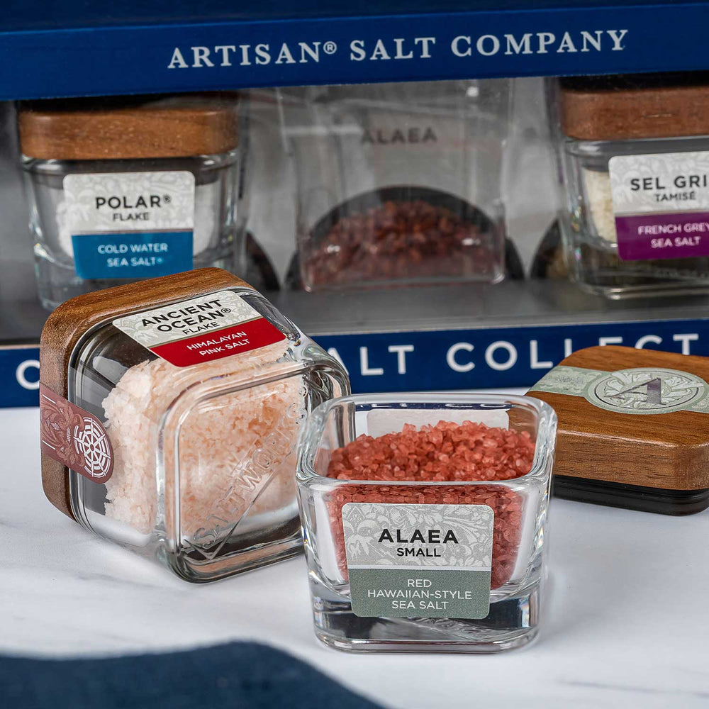 SaltWorks Classic Salt Sampler |Made In Washington |  Sea Salt Gifts For Chefs