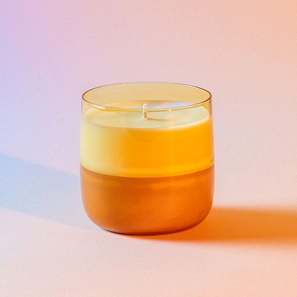 Good & Well Supply Co Sunglow Horizons Candle | Made In Washington | Borosilicate Drinking Glass
