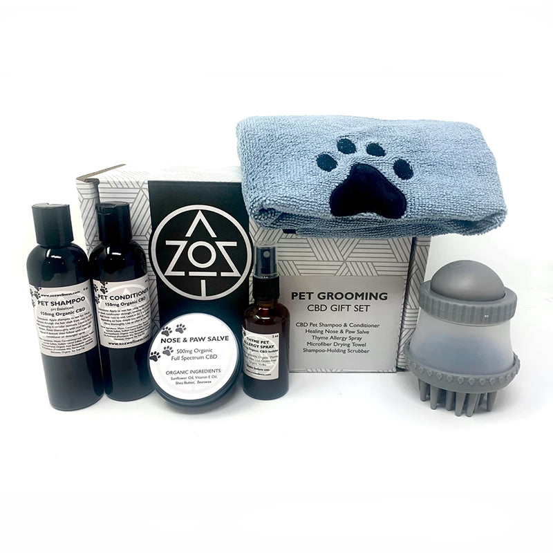 ZoZ Wellness Pet Grooming Set | Made In Washington | CBD for Pets