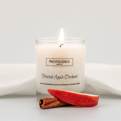 Frosted Apple Orchard Apple & Cinnamon Candle