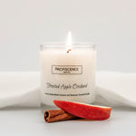 PACIFISCENCE Candles Frosted Apple Orchard Apple Cinnamon | Made In Washington | Elegant Candles