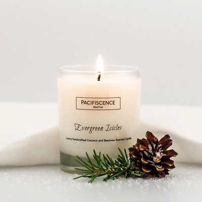 Evergreen Icicles Fir & Citrus Candle