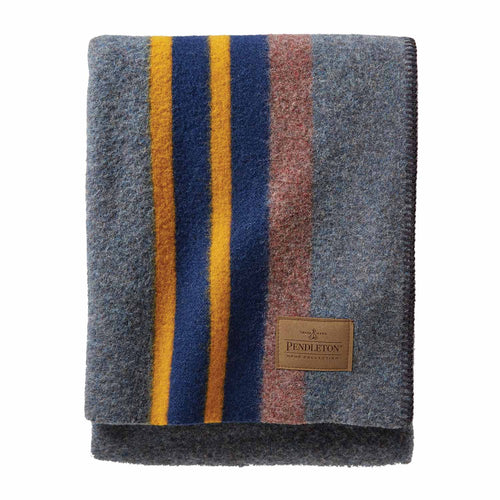 Pendleton Yakima Camp Throw Lake | Made In Washington | Western Décor | Western Blankets