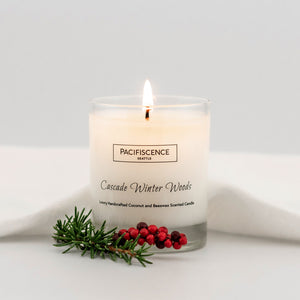 PACIFISCENCE Candles - Cascade Winter Woods Pine & Bayberry | Made In Washington