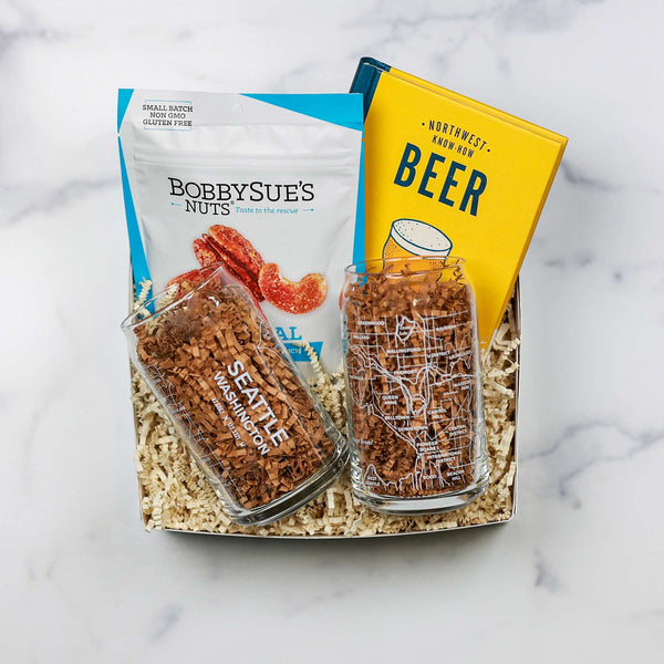 Beer Enthusiast Gift Set | Made In Washington | Gifts For Beer Lovers | Local Gifts For Beer Snobs