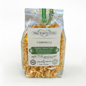 Wildly Beloved Foods Pasta Campanelle | Made In Washington | Dried Artisan Pasta