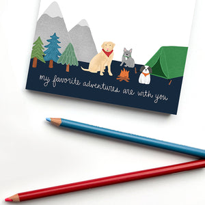 The Cheery Pet Dog Adventures Notepad | Made In Washington | Local Gifts For Pet Lovers From Mount Vernon