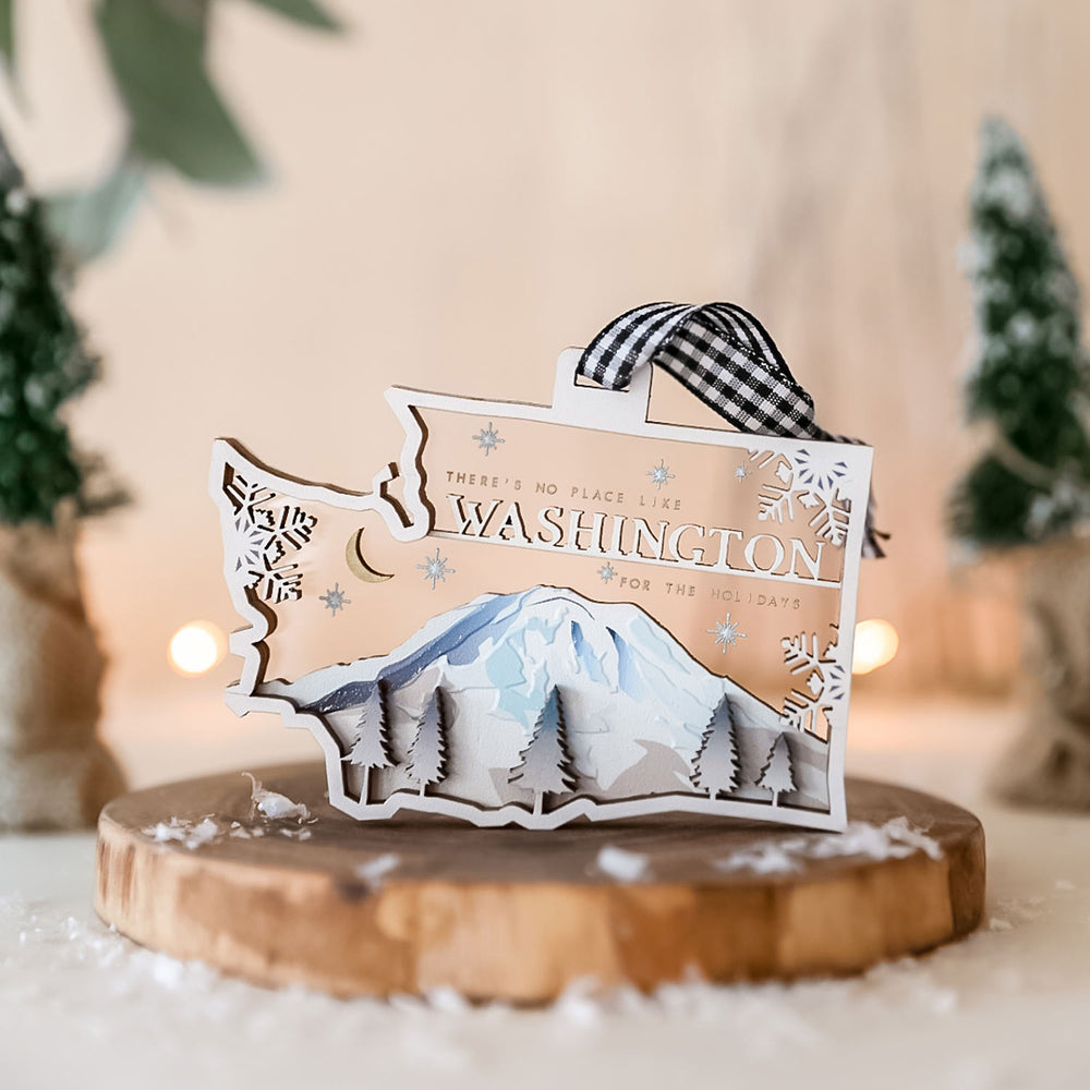 
            
                Load image into Gallery viewer, Maison Arbor Washington Holidays Ornament | Made In Washington | Locally Made Mementos
            
        
